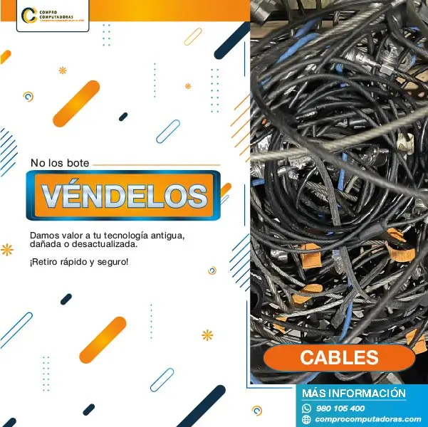 Piezas tecnológicas en cualquier estado