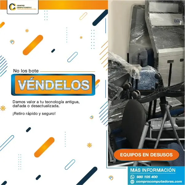 Compramos tecnología acumulada