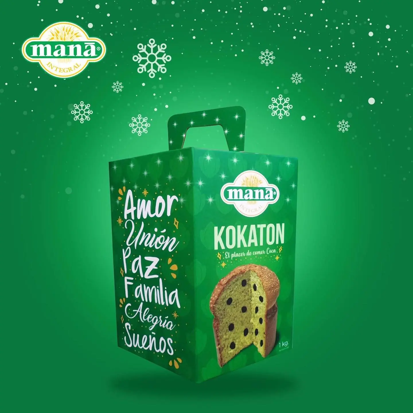 PANETÓN INTEGRALVEGANOKOKATON-CAJA MANA 900G 931214616