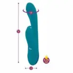 A VIBRADOR VIBEN RAZZLE 10 FUNCIONES PODEROSAS