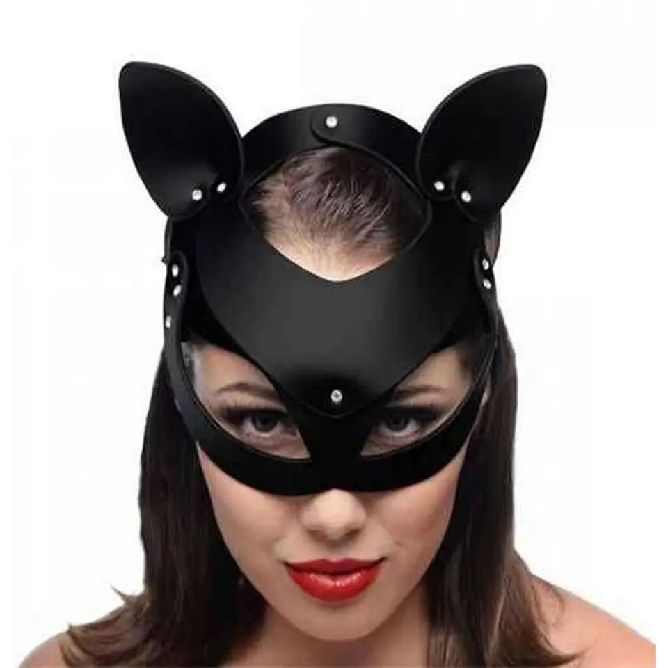 MASCARAS DE CUERO - ANTIFAZ BDSM - SEXSHOP OFERTAS