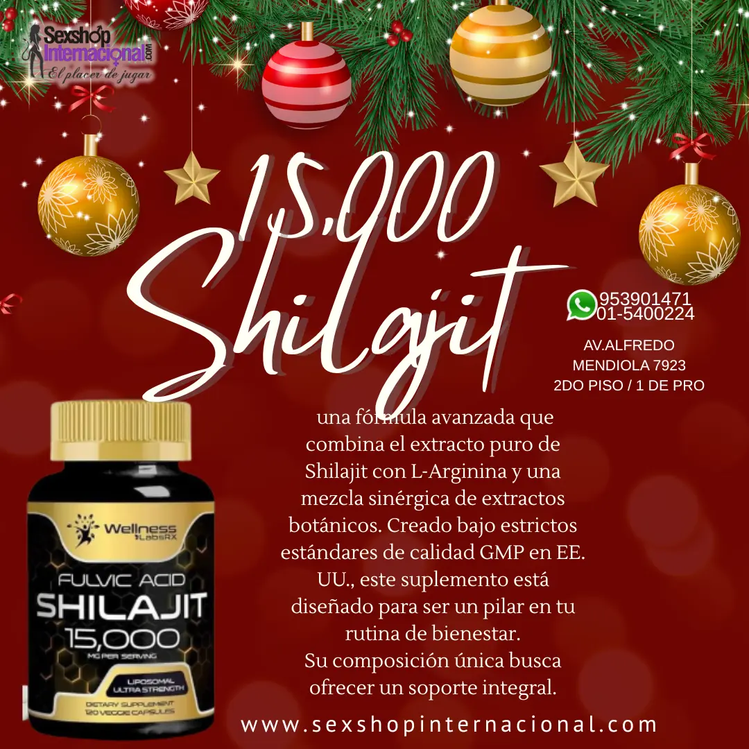  fórmula avanzada que combina el extracto puro de Shilajit