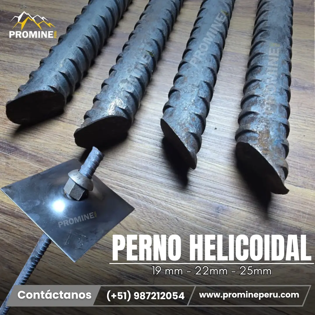 Pernos Helicoidales de Alta Fricción