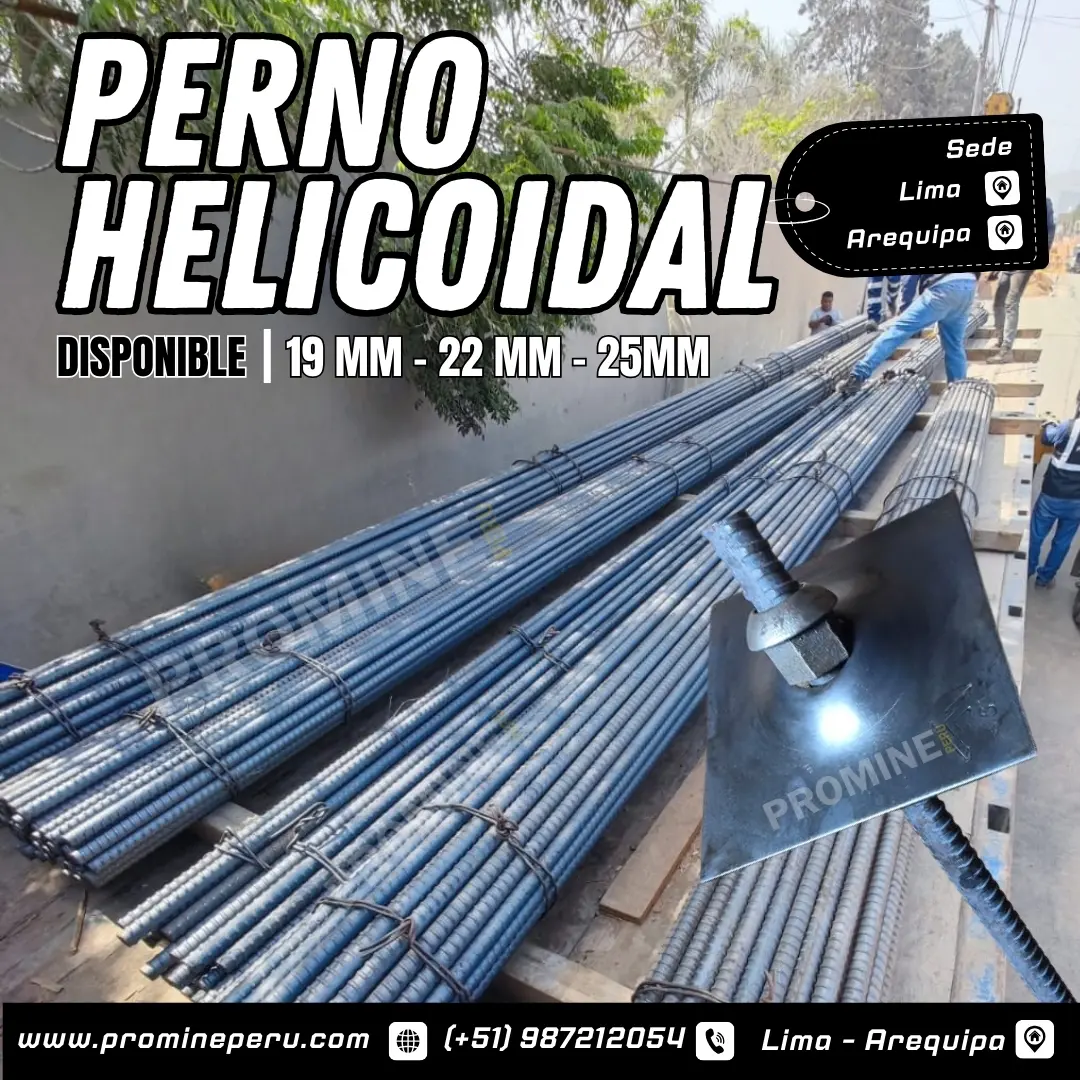 Pernos Helicoidales de Estabilidad Total