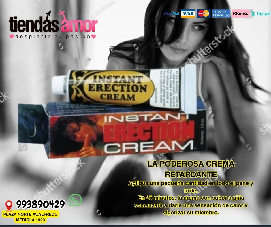 Instant Erection Cream
