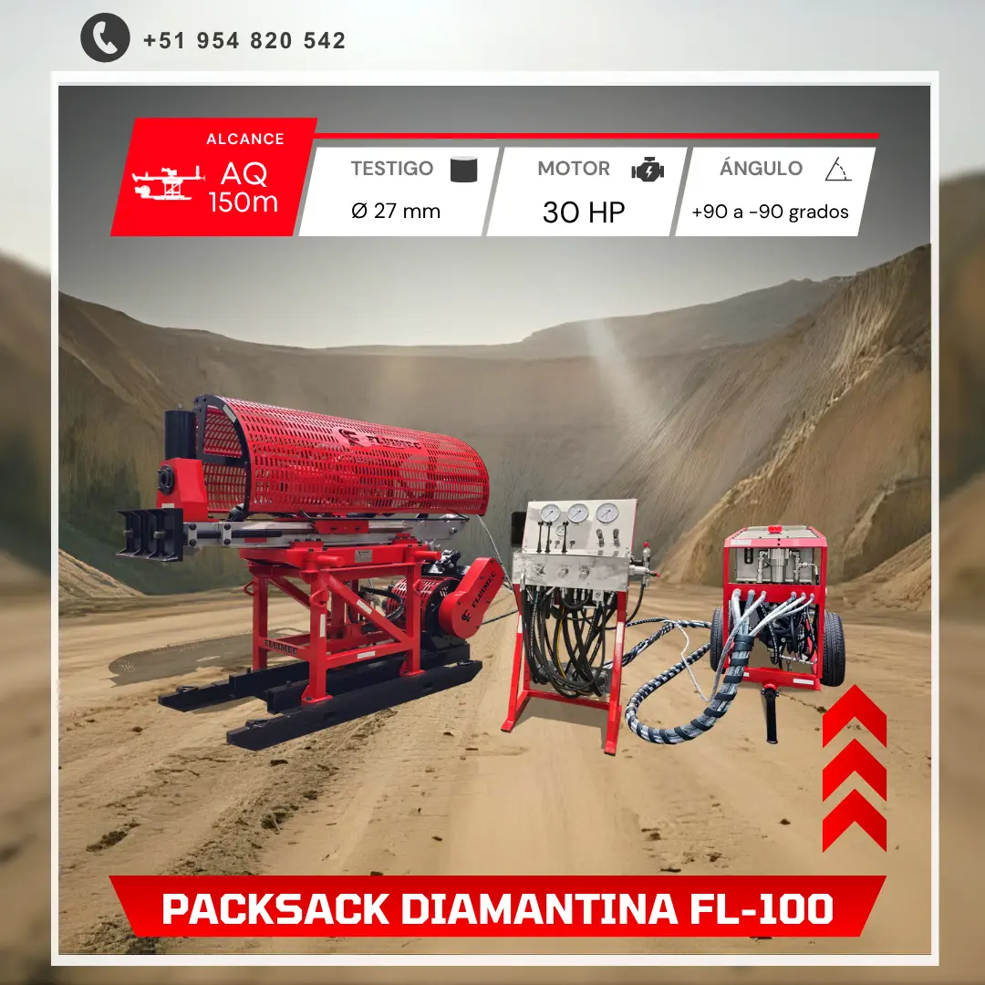 PACKSACK DIAMANTINA FL100 MINERIA 