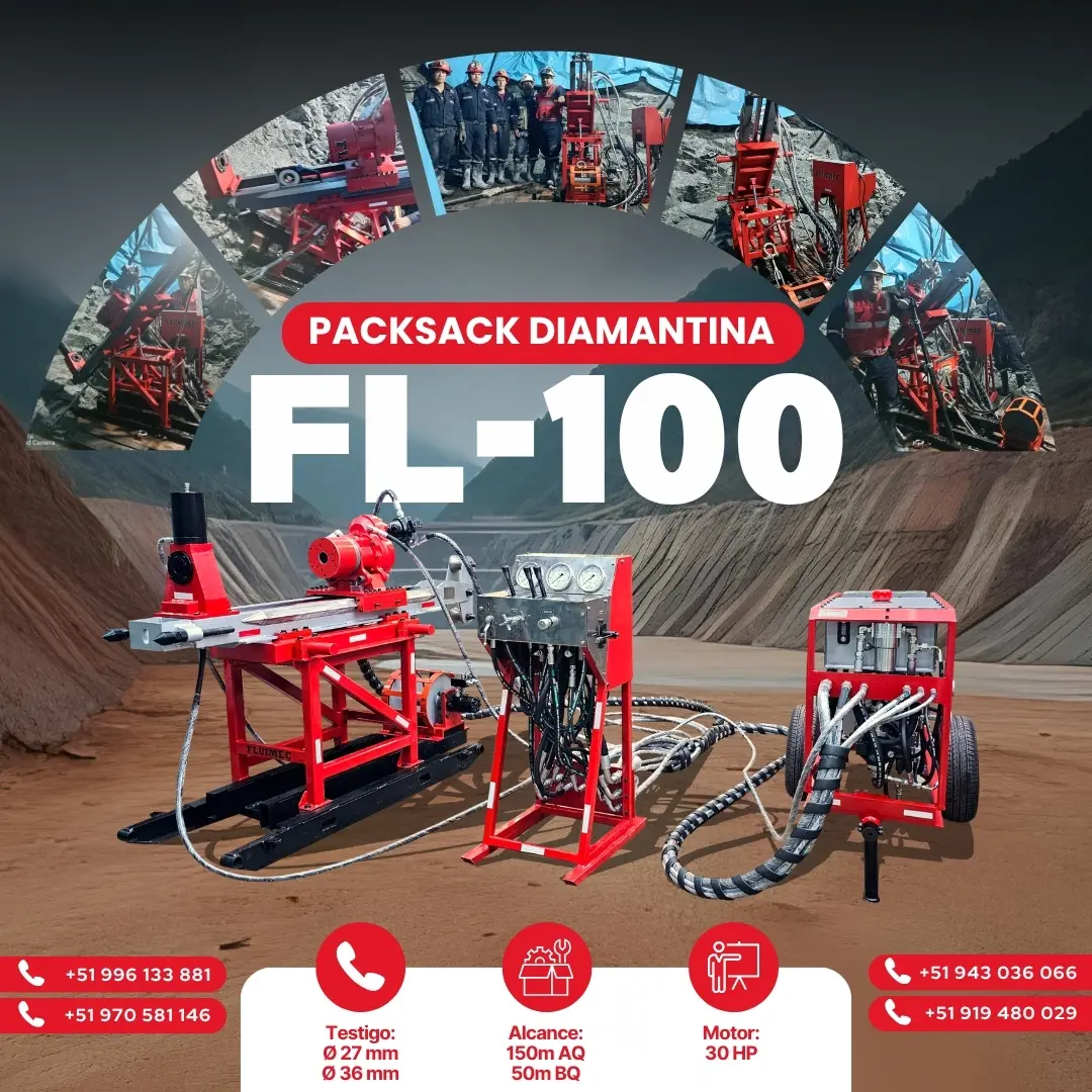 PACKSACK DIAMANTINA FL100 MINERIA 