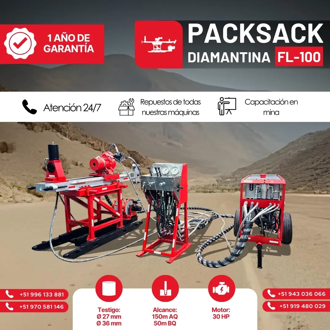 PACKSACK DIAMANTINA FL100 EQUIPO PARA EXPLORACIÓN 