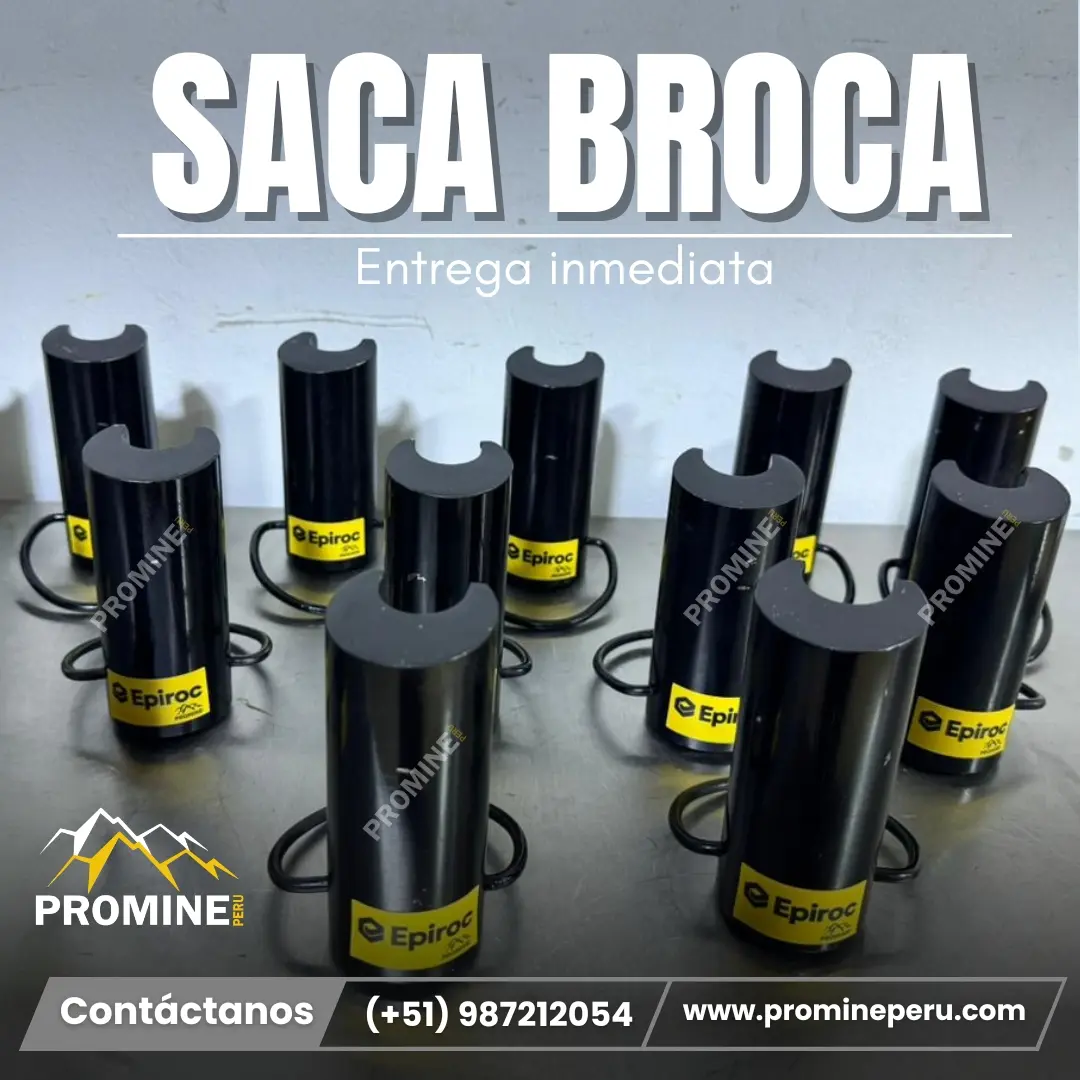Saca Brocas de Alto Rendimiento Minero