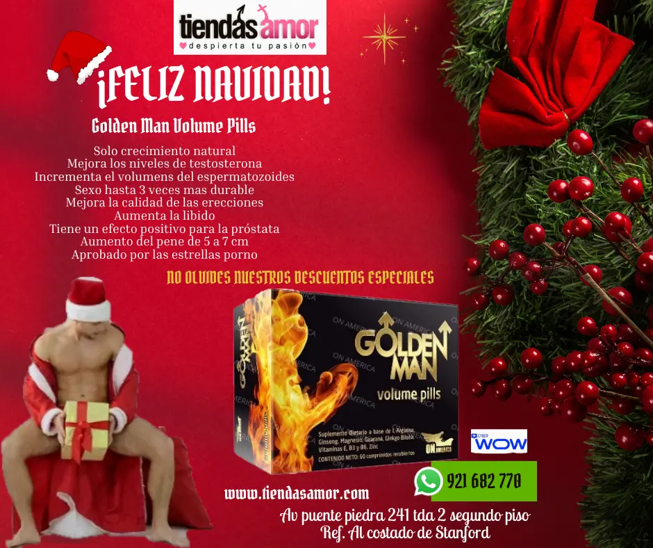 Golden Man Volume Pills juguetes lubricantes retardantes p