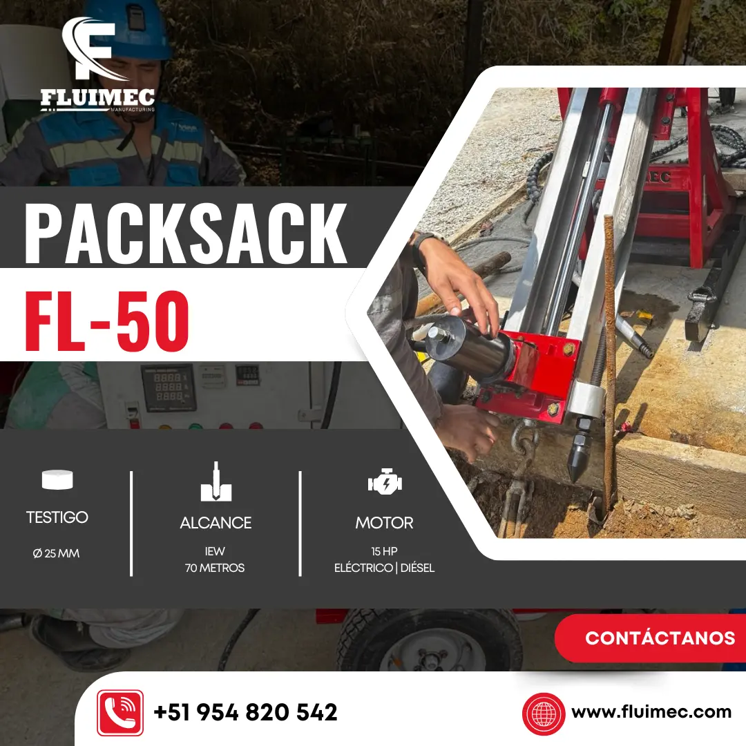 PACKSACK HIDRÁULICA FL50 mineria 