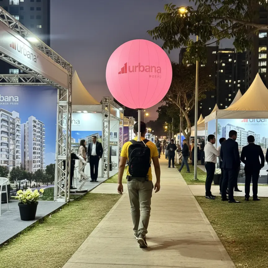 Globo Inflable Publicitario Gigante para Eventos