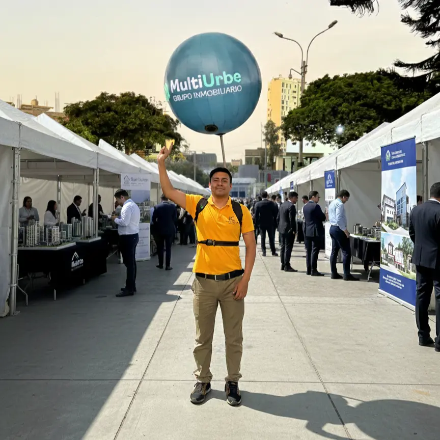 Globo Inflable Publicitario Gigante para Eventos