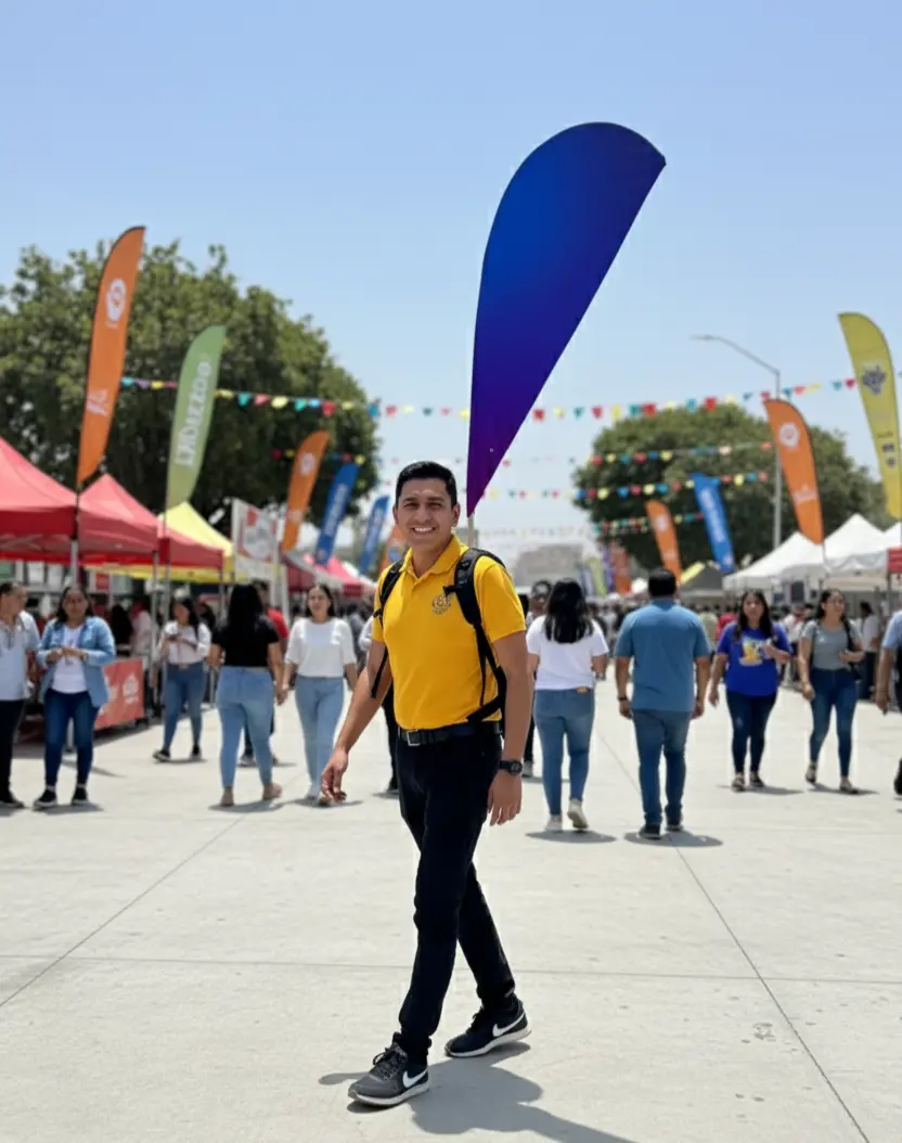 Mochila Publicitaria Tipo Gota 