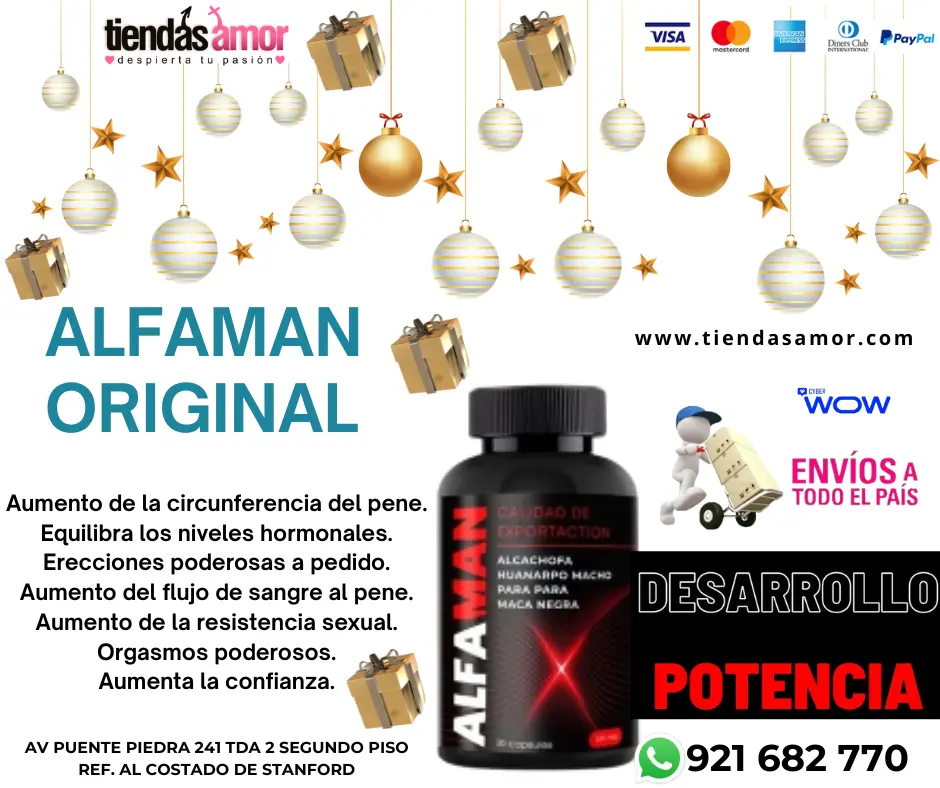 Alfaman Original aumentar el tamaño del pene juguetes lubri