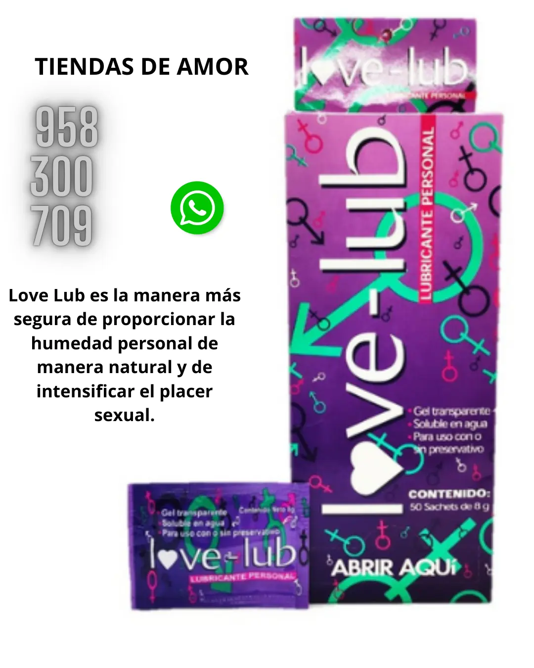  Preservativos y lubricantes 