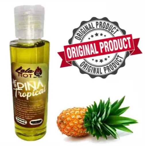 LUBRICANTE HOT SABOR PIÑA TROPICAL
