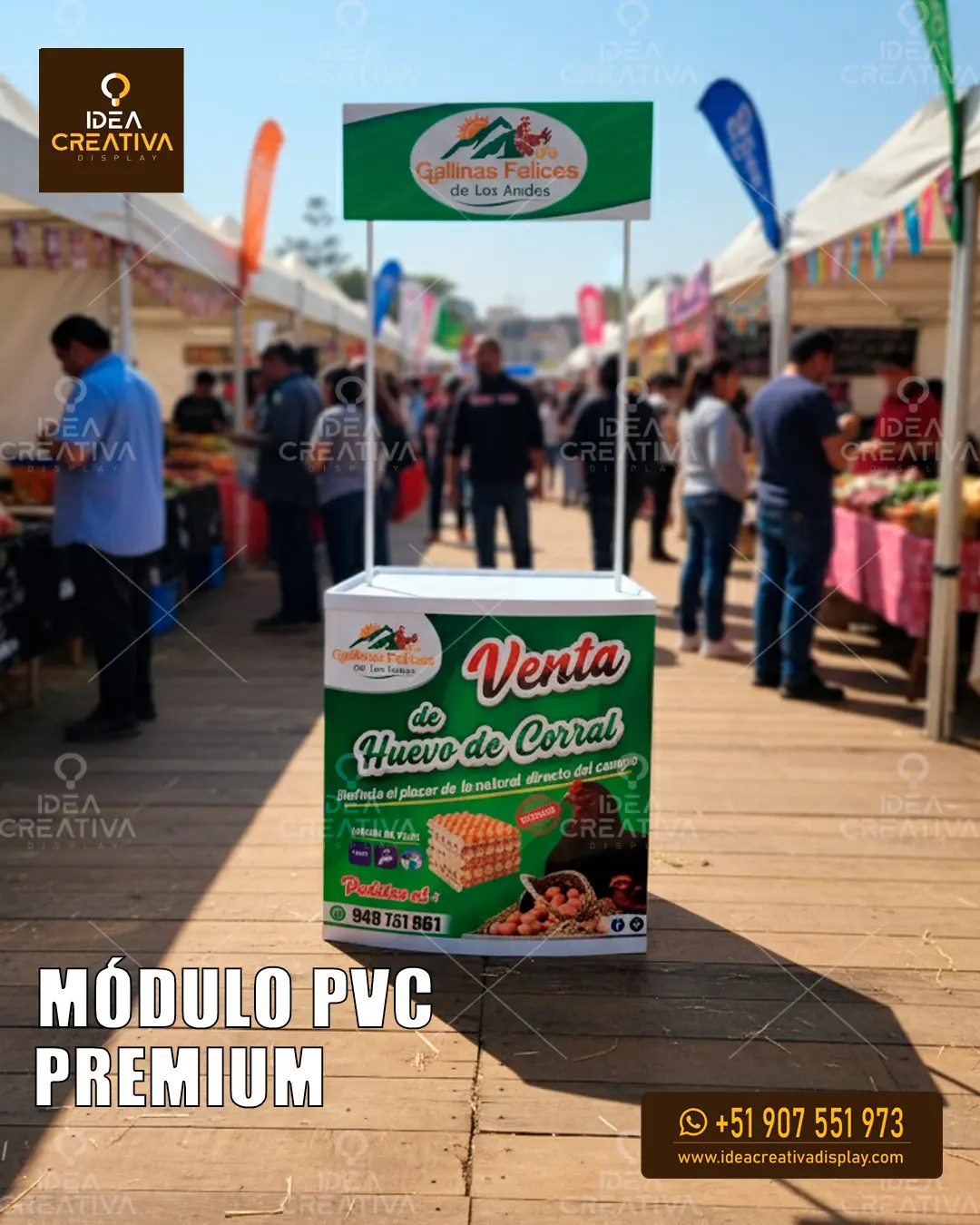Módulo PVC Premium Stand de Alta Resistencia