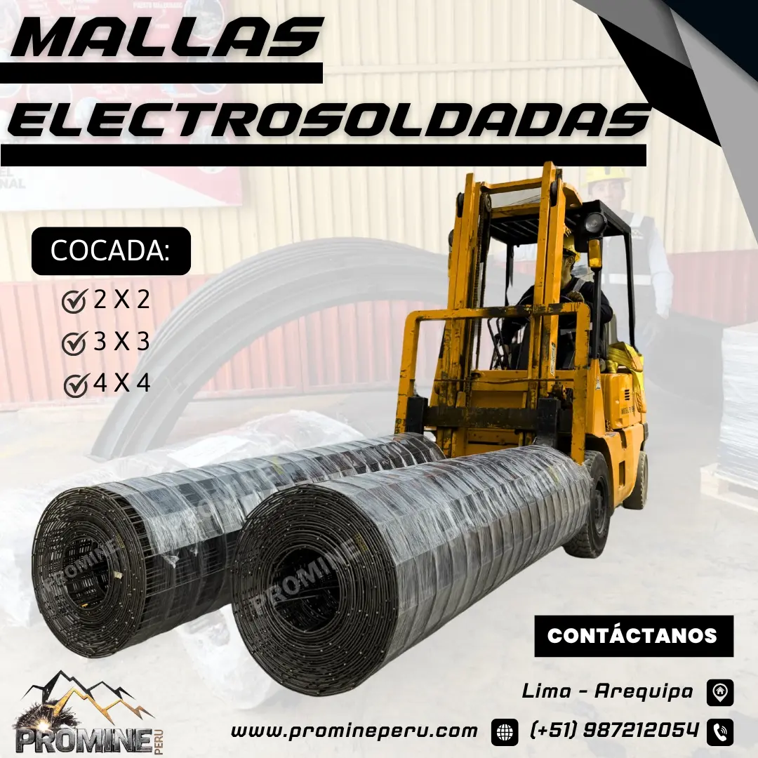Mallase Electrosoldadas 3x3 y 4x4 Construye seguro