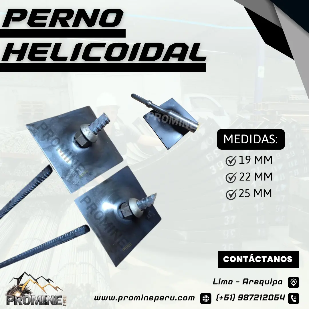 Pernos Helicoidales de Larga Durabilidad