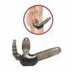 VIBRADOR DOBLE STRAPLES ON