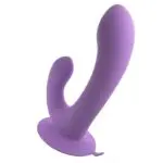 VIBRADOR FANTASY DOBLE PLACER PURPURA