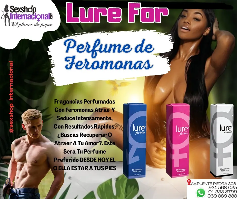 FEROMONA LURE FOR HER MUJER- MAXIMO DESEO SEXSHOP