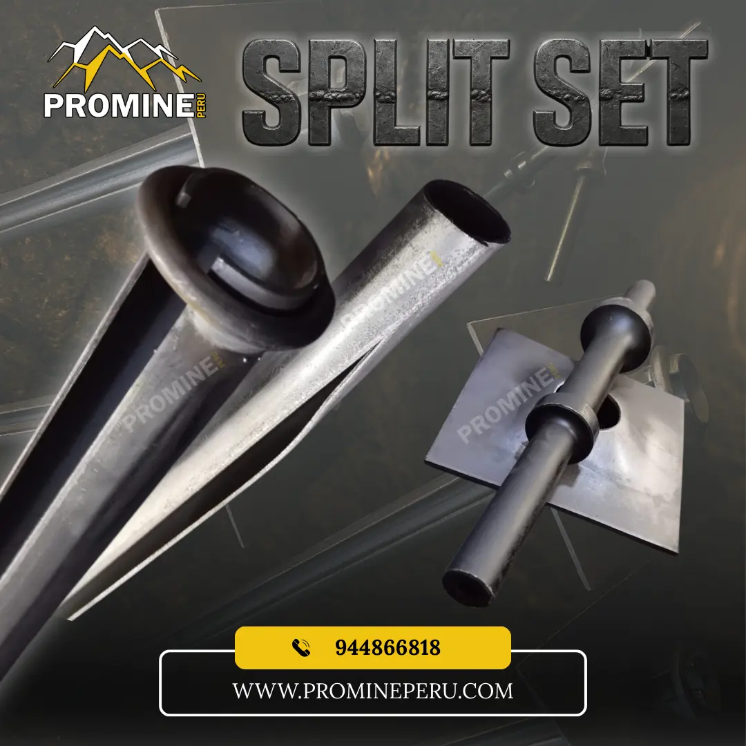 Split Set con Adaptador Anclaje Subterráneo