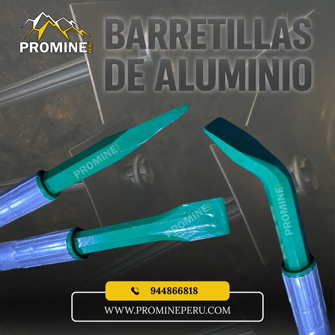 Barretilla de Aluminio 4 a 8 pies Desate Minero