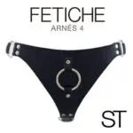 FETISH ARNES 4 CUERO CON ARGOLLA