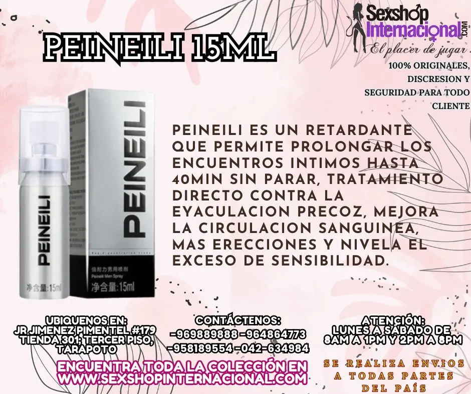 RETARDANTE PARA DURAR HASTA 40MIN SIN PARAR TARAPOTO SEXTOYS