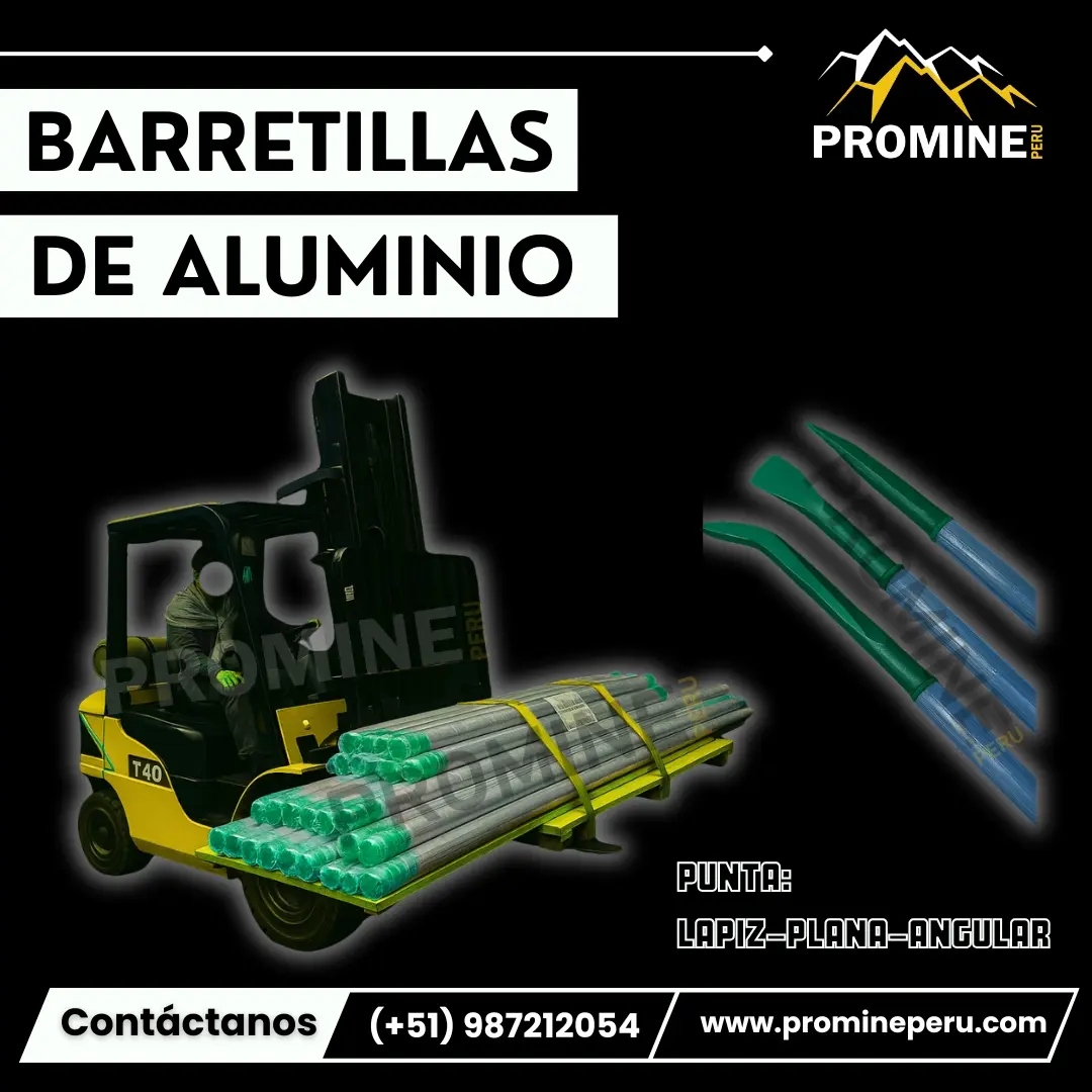 Barretillas de Aluminio Durabilidad con Peso Reducido