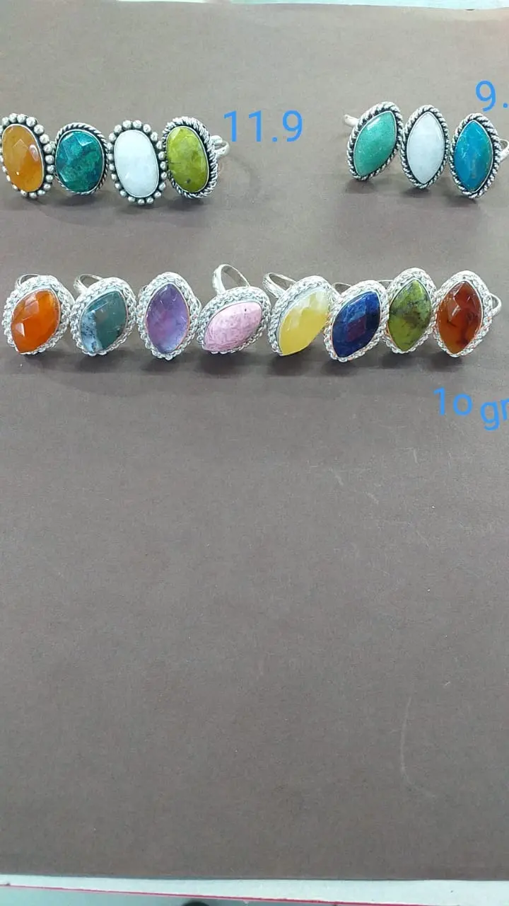 ANILLOS DE PLATA FINA 