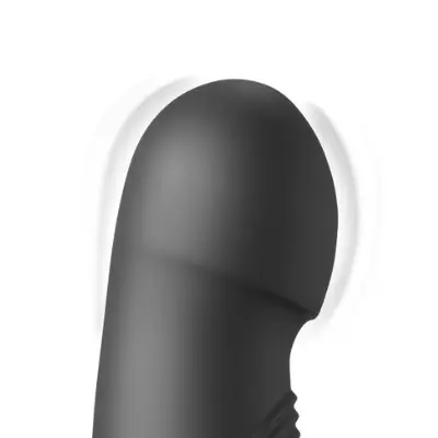 Vibrador Extremo Pogo Action Fantasy Negro