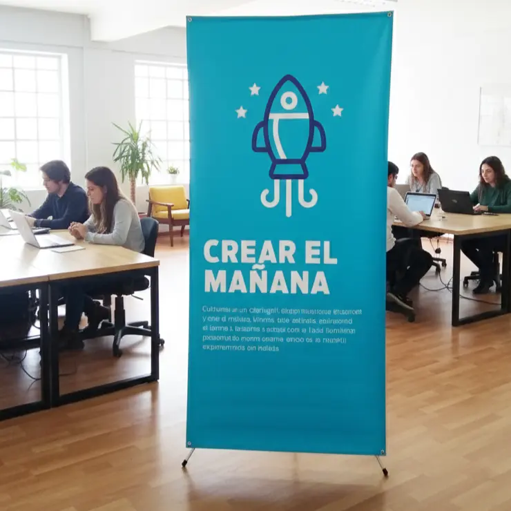 Parante X Araña X-Banner Económico Ultra Ligero