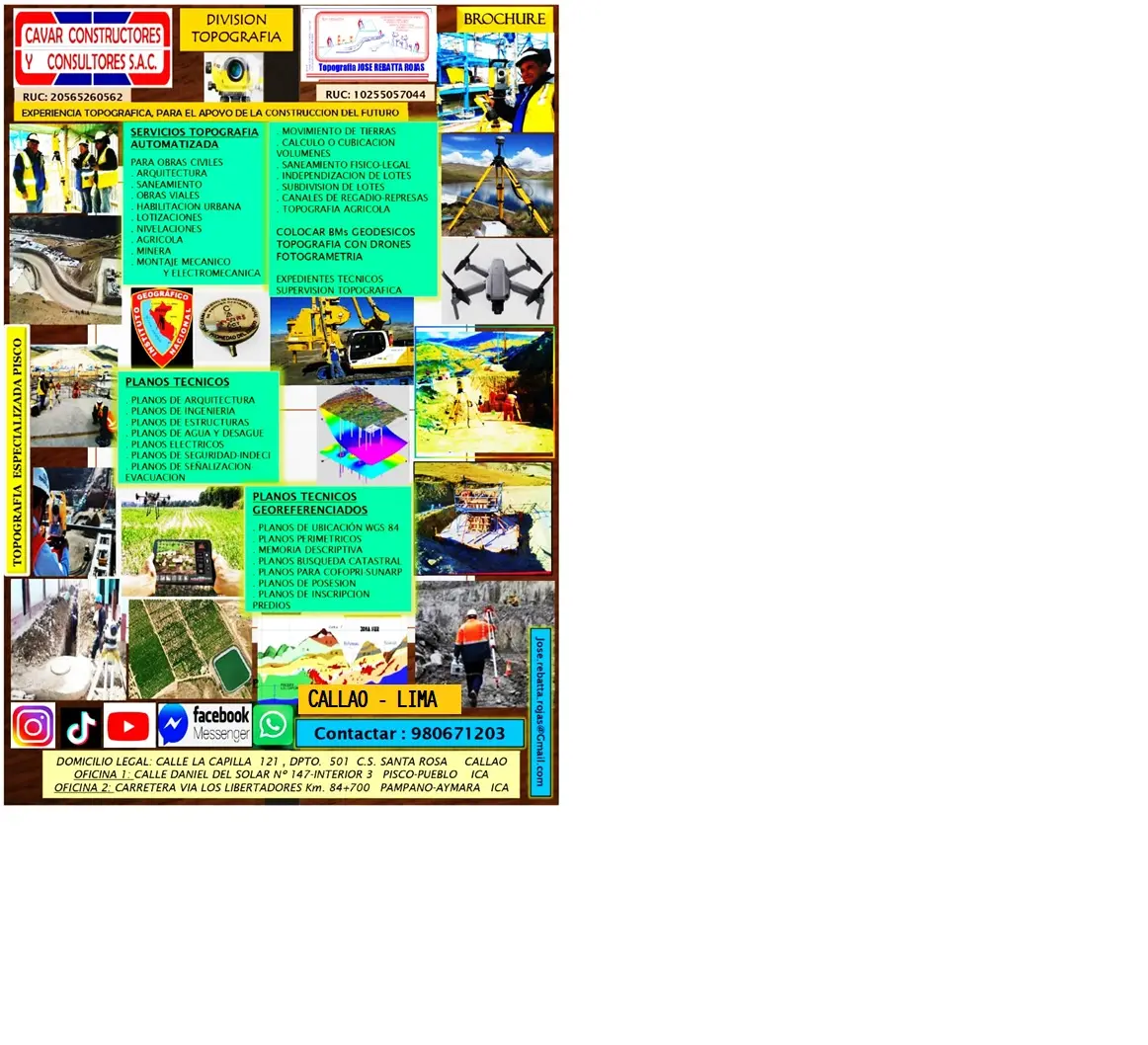 TOPOGRAFIA PISCO EN CALLAO