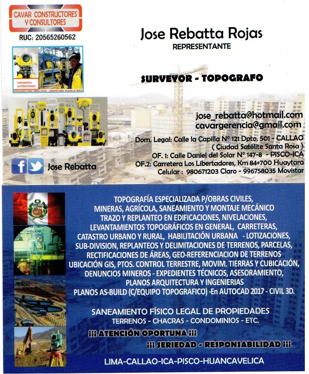 TOPOGRAFIA PISCO EN CALLAO