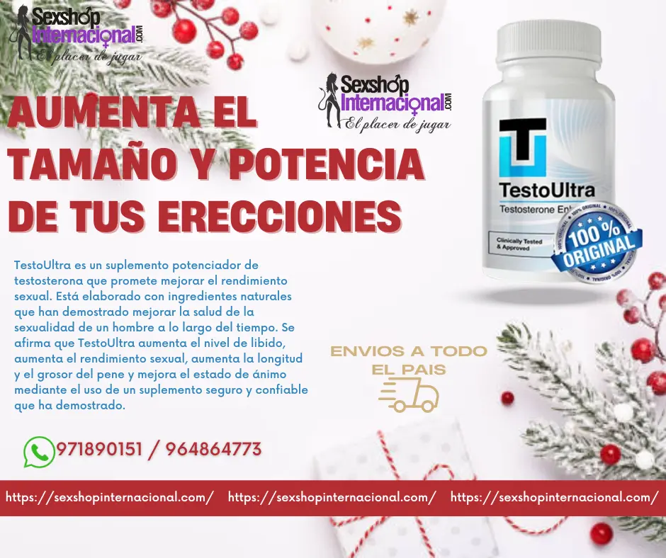 PRODUCTOS AMERCANOS POTENCIADOR DE TESTOSTERONA Y MAS 