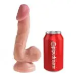 CONSOLADOR KING COCK DUAL BALLS 6