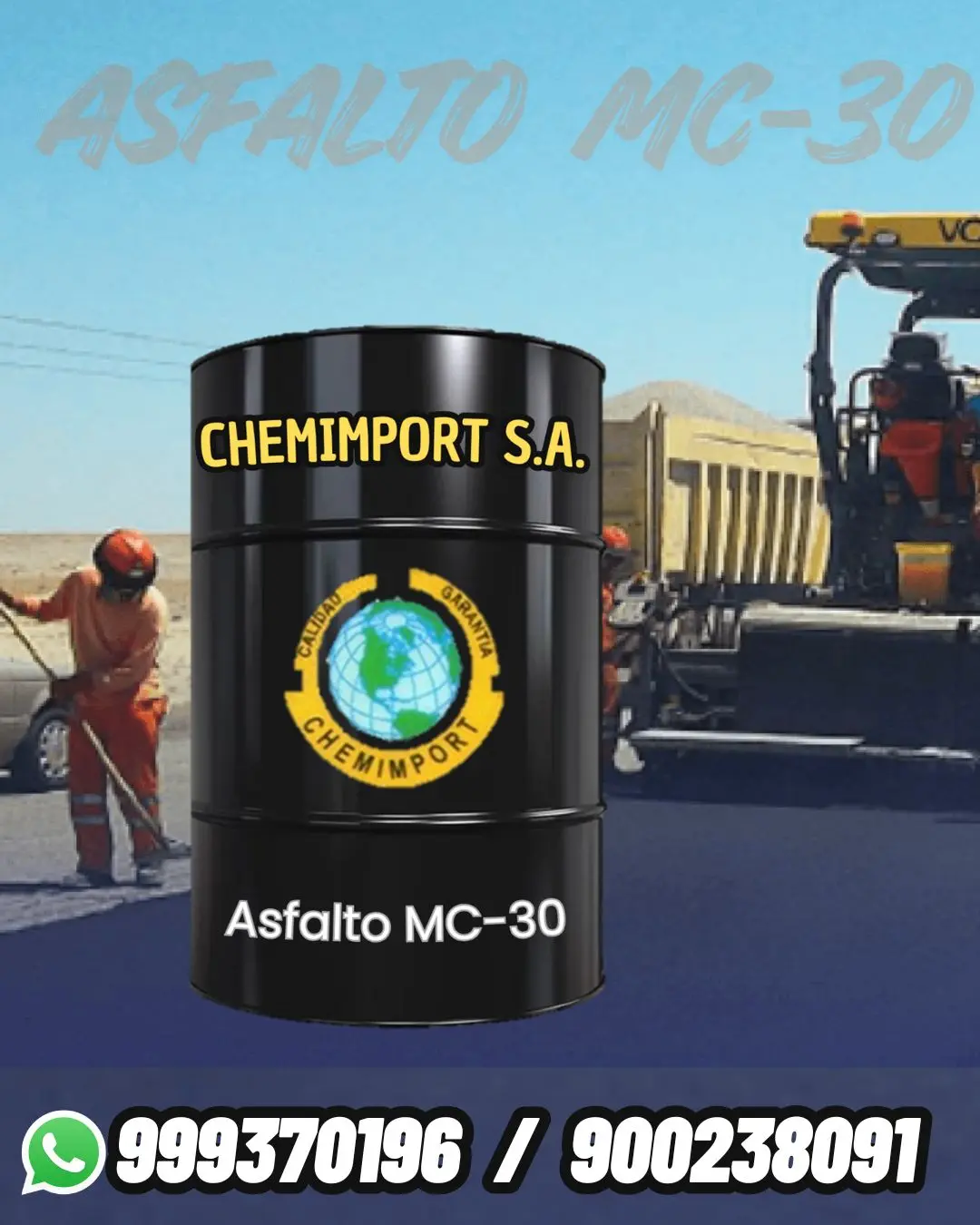 CHEMIMPORT ASFALTO LIQUIDO MC30