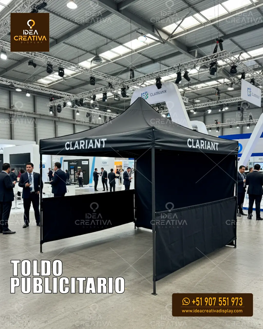 Toldo Publicitario Reforzado - Protección e Impacto para tu 
