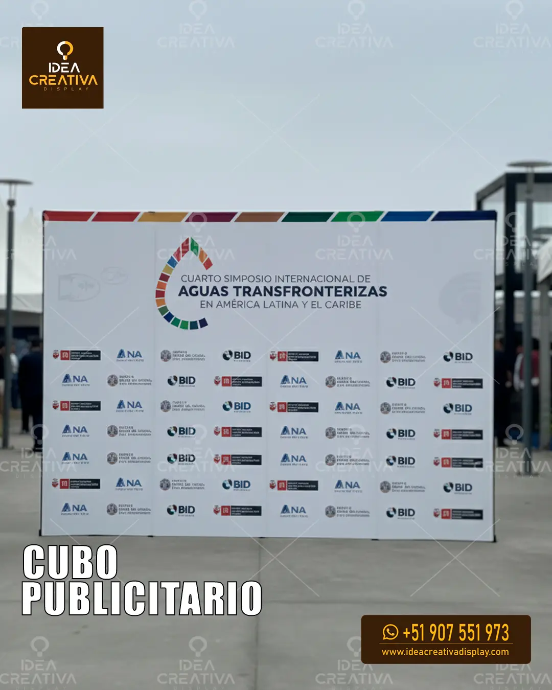 Backing Plano Imantado - Impacto Profesional