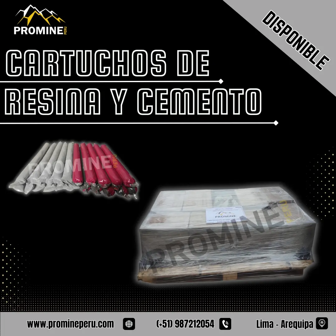 Resina y Cemento Anclaje Instantáneo de Alta Resistencia