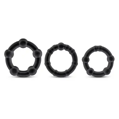 ANILLOS RETARDANTE NEGROS 3 TAMAÑOS