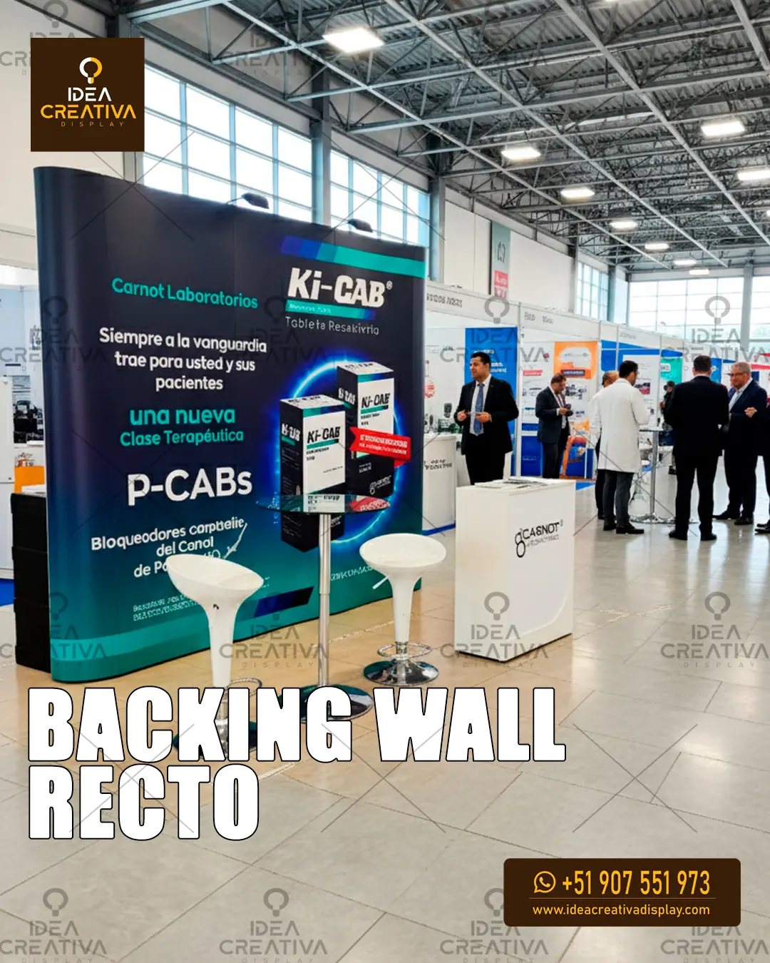 Backing Wall Recto - Gigantografía Para Eventos