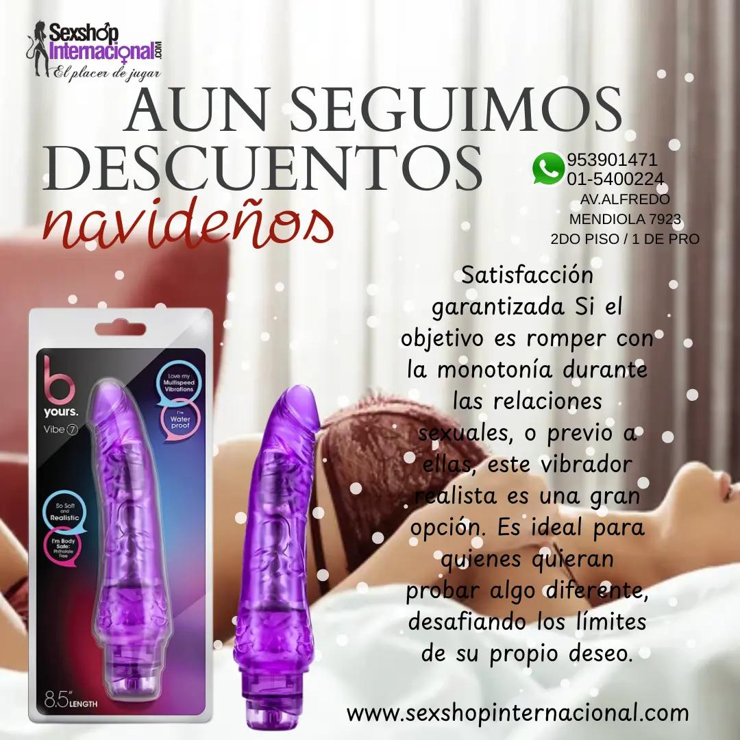 vibrador realista-TIENDA LOS OLIVOS