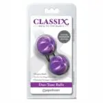 BOLAS CHINAS CLASSICO DUO-TONO VIOLETA