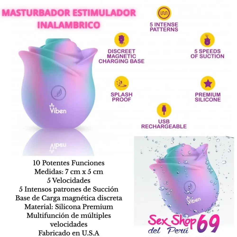 VIBRADOR PLUG ANAL INALAMBRICO LAVENDER HAZE 965216499