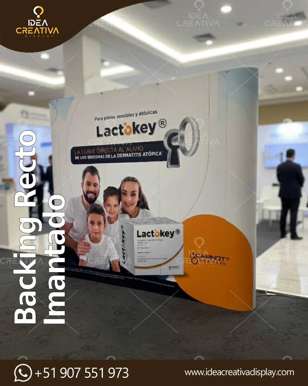 Backing Recto Imantado - Acabado Perfecto