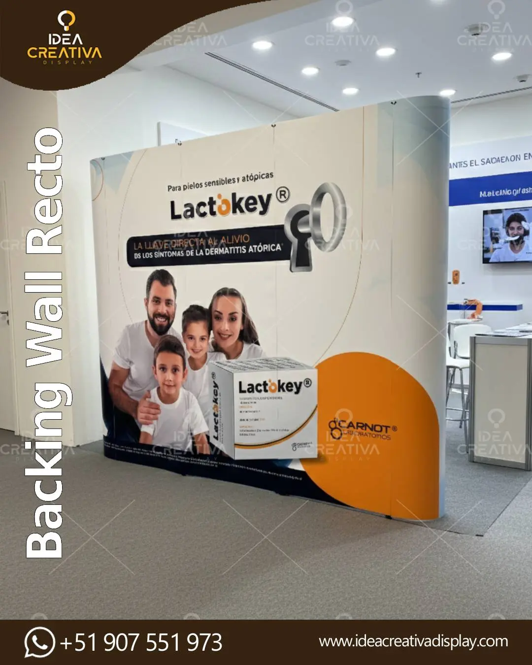 Backing Recto Imantado - Acabado Perfecto